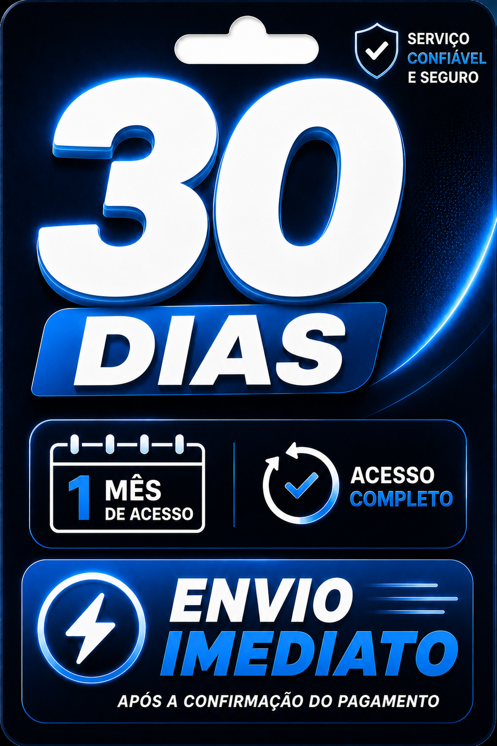 Recarga UniTV Mensal 30 Dias